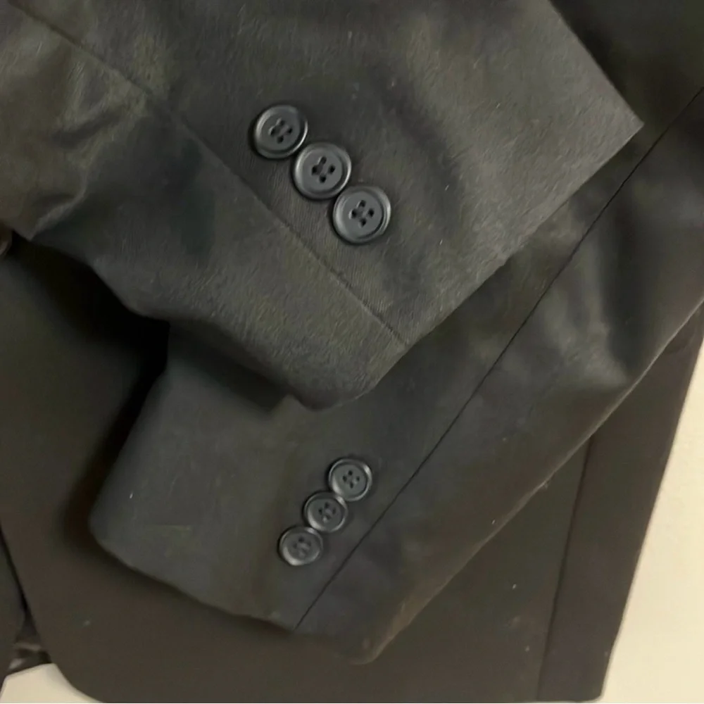 Joseph & Feiss blazer suit jacket coat boys size 20 black 2 button long sleeve - Picture 5 of 12